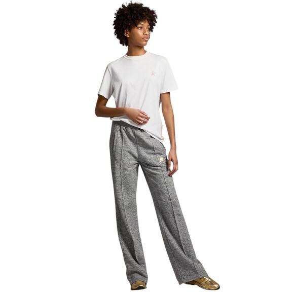 GOLDEN GOOSE Dorotea Star Logo Wide Leg Sweatpants XS - Picture 2 of 13